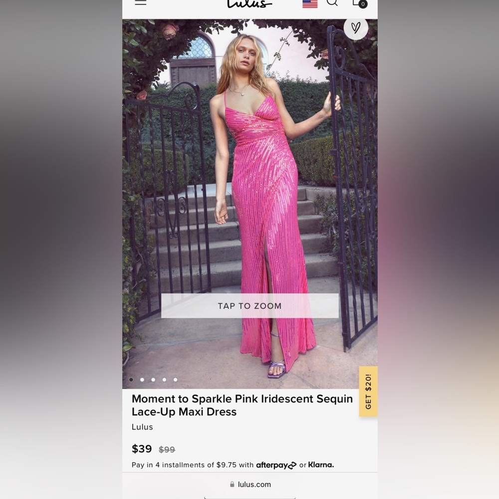 Sequin Lace Up Gown Lulus